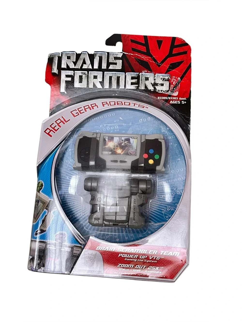 Transformers Brain Scrambler Team Power Up VT6 Zoom Out 25X Action Toy